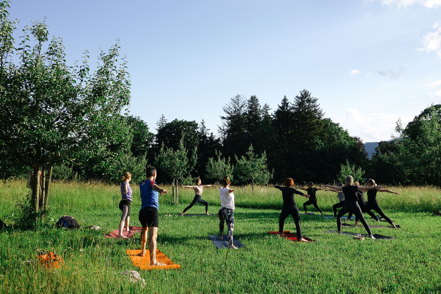 Outdoor Yoga in Zürich