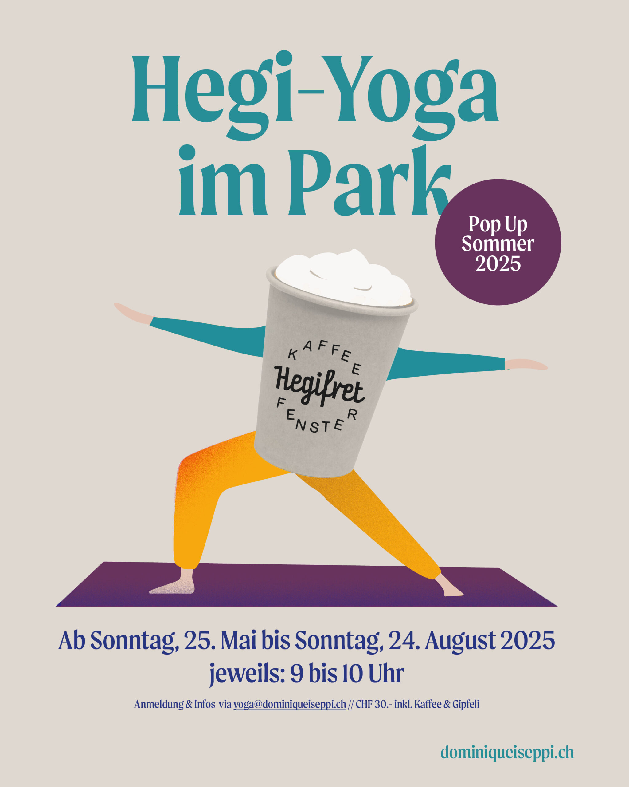 Outdoor Yoga in Zürich